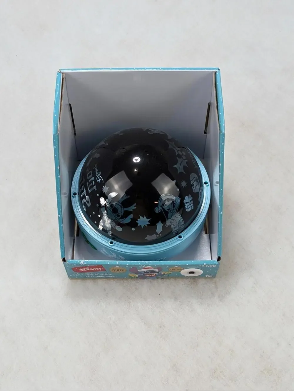 Lilo & Stitch LED ShadowLights Christmas Lightshow Projector Tabletop NEW in Box